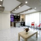 和室を取り払ったこと開放的なリビングに変わりました。ペットのワンちゃんも楽しく暮らせるお部屋です。