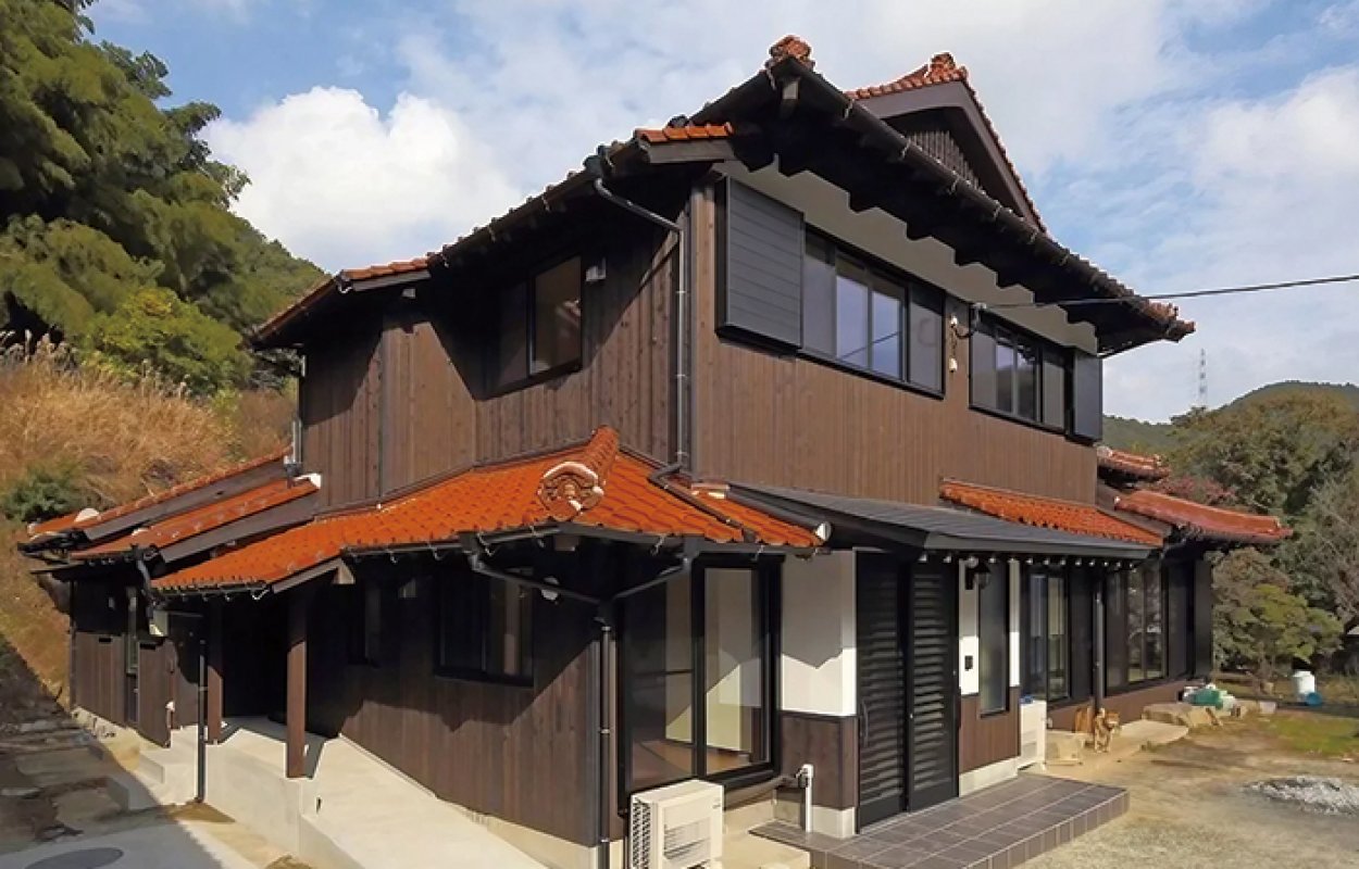 老朽化してしまった外観