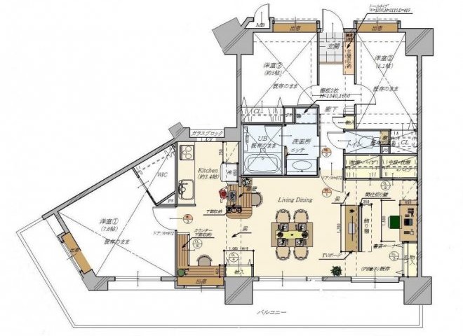 書斎を作り、リモートワークにも対応できる家に。